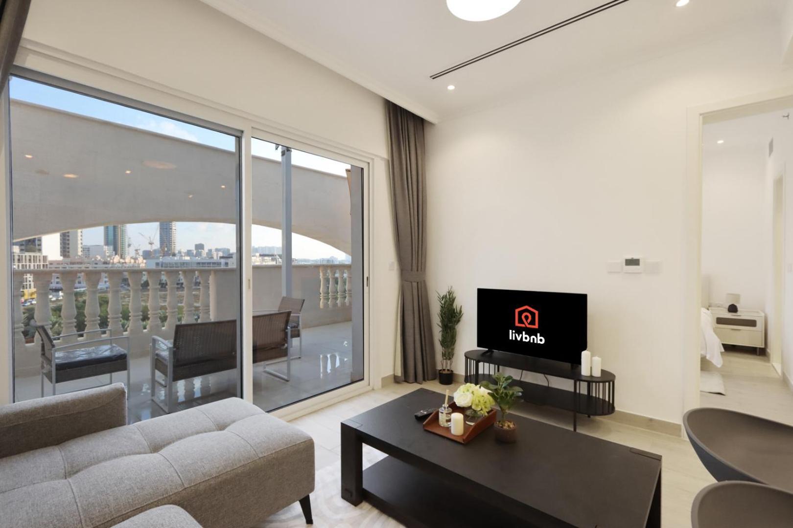 Livbnb-modern 1br Oasis With Stunning Terrace, Jvc Apartment